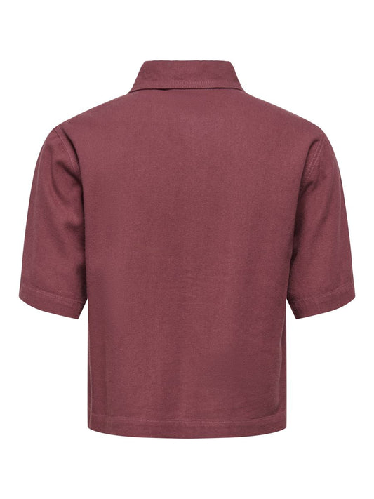 ONLGOA S/S LINEN BL SHIRT CC PNT