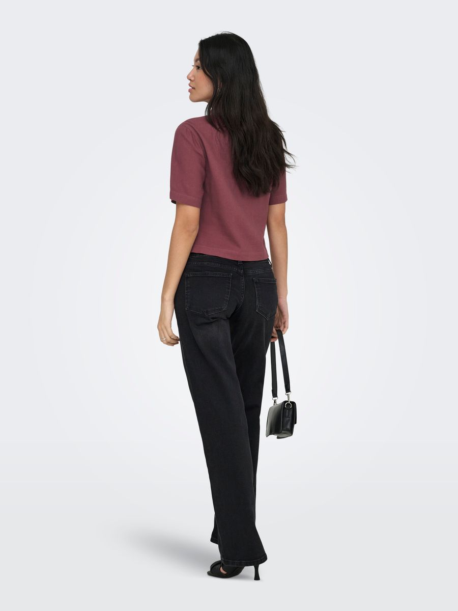 ONLGOA S/S LINEN BL SHIRT CC PNT