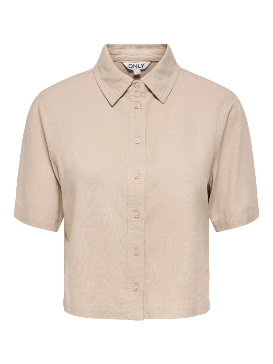 ONLGOA S/S LINEN BL SHIRT CC PNT