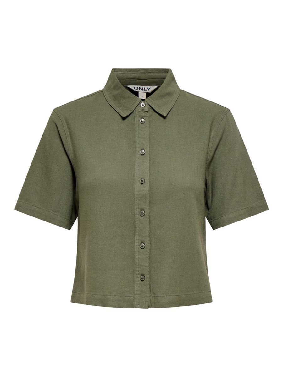 ONLGOA S/S LINEN BL SHIRT CC PNT