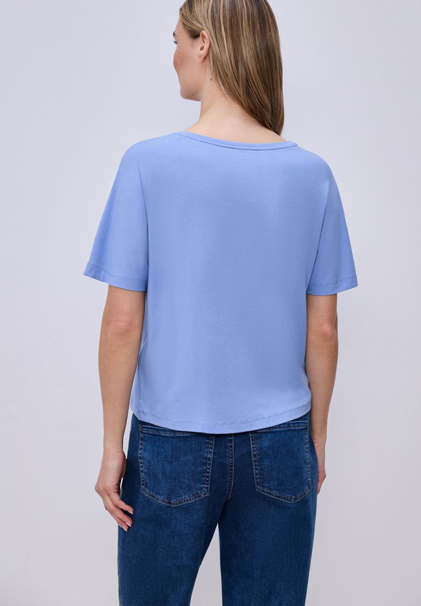 Basic T-Shirt mit Dropped Shoulders