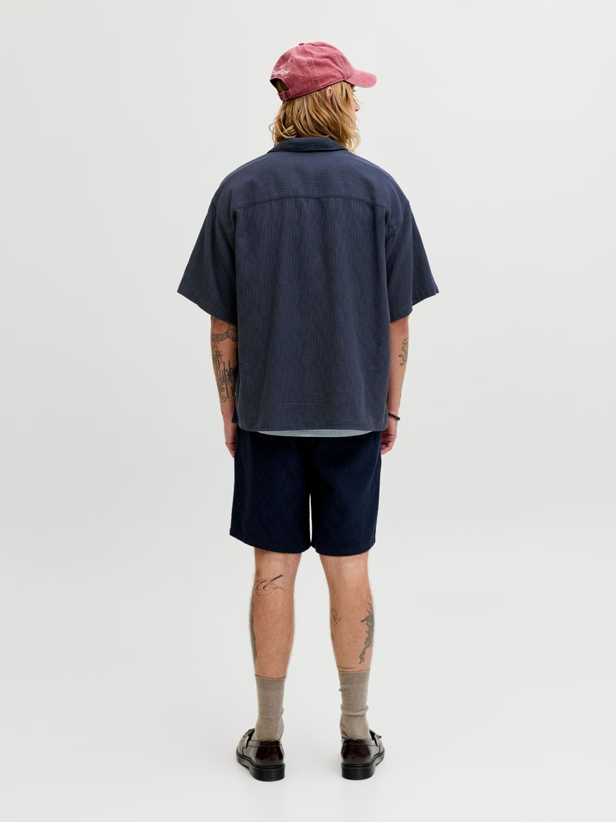 JORMONTAUK WAVY TEXTURE SHIRT SS SN