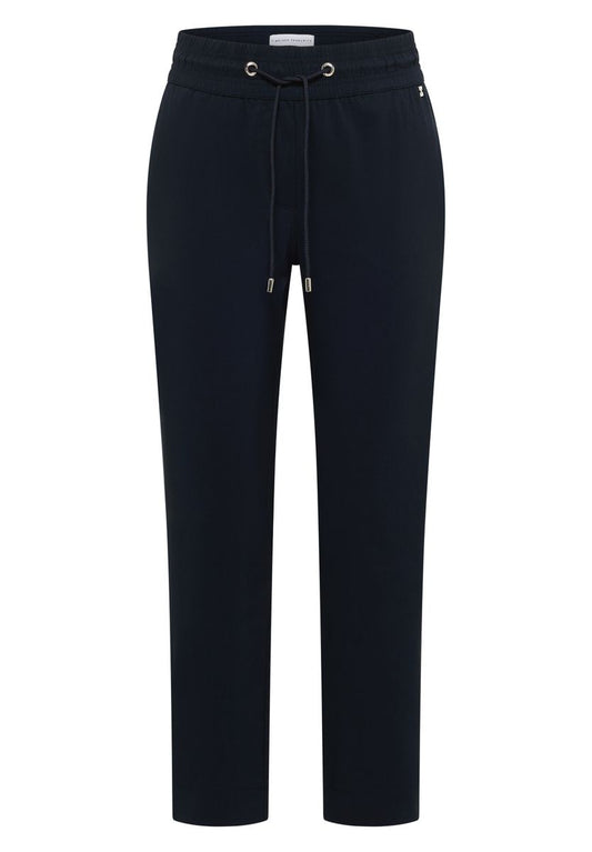 7/8 Mid Waist Slim Leg Hose im Casual Fit
