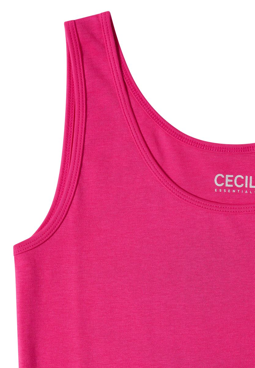 Basic Top aus reiner Baumwolle