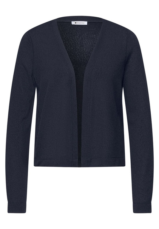 Langarm Jacke in offener Passform