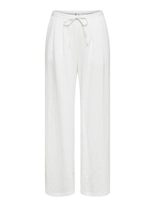 ONLITA MW LINEN LOOK WIDE PANT TLR
