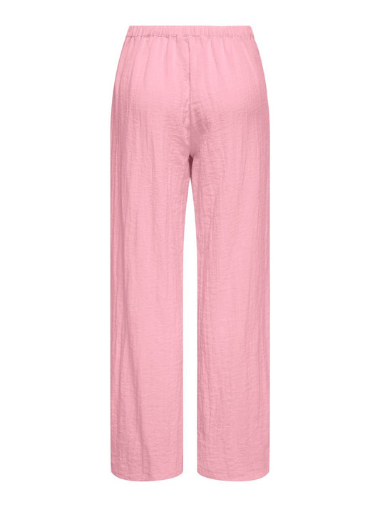 ONLITA MW LINEN LOOK WIDE PANT TLR
