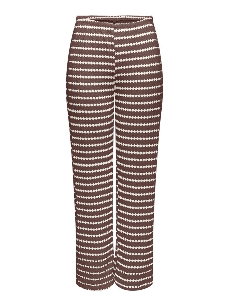 ONLEVA STRIPE WIDE LEG PANT JRS