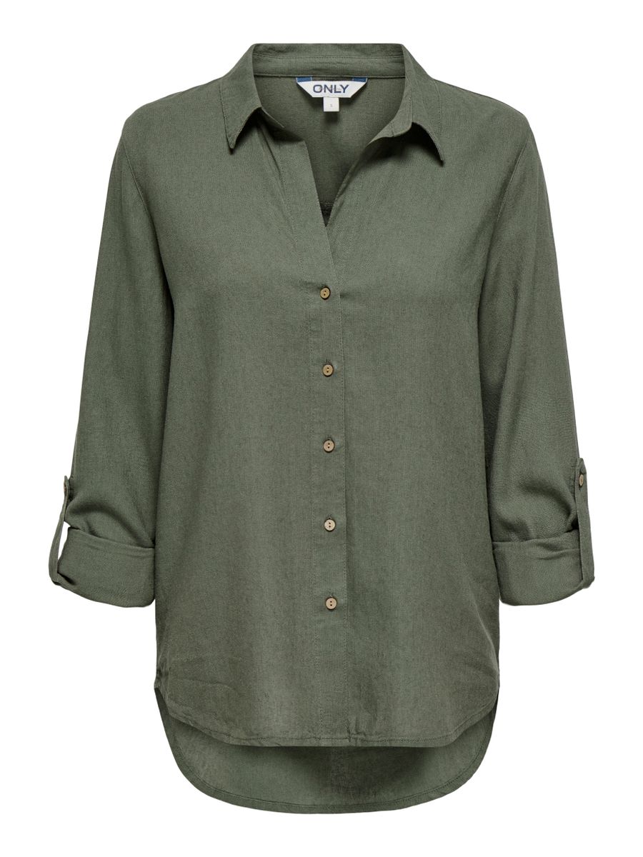ONLGOA 3/4 STRAP LINEN BL SHIRT CC PNT