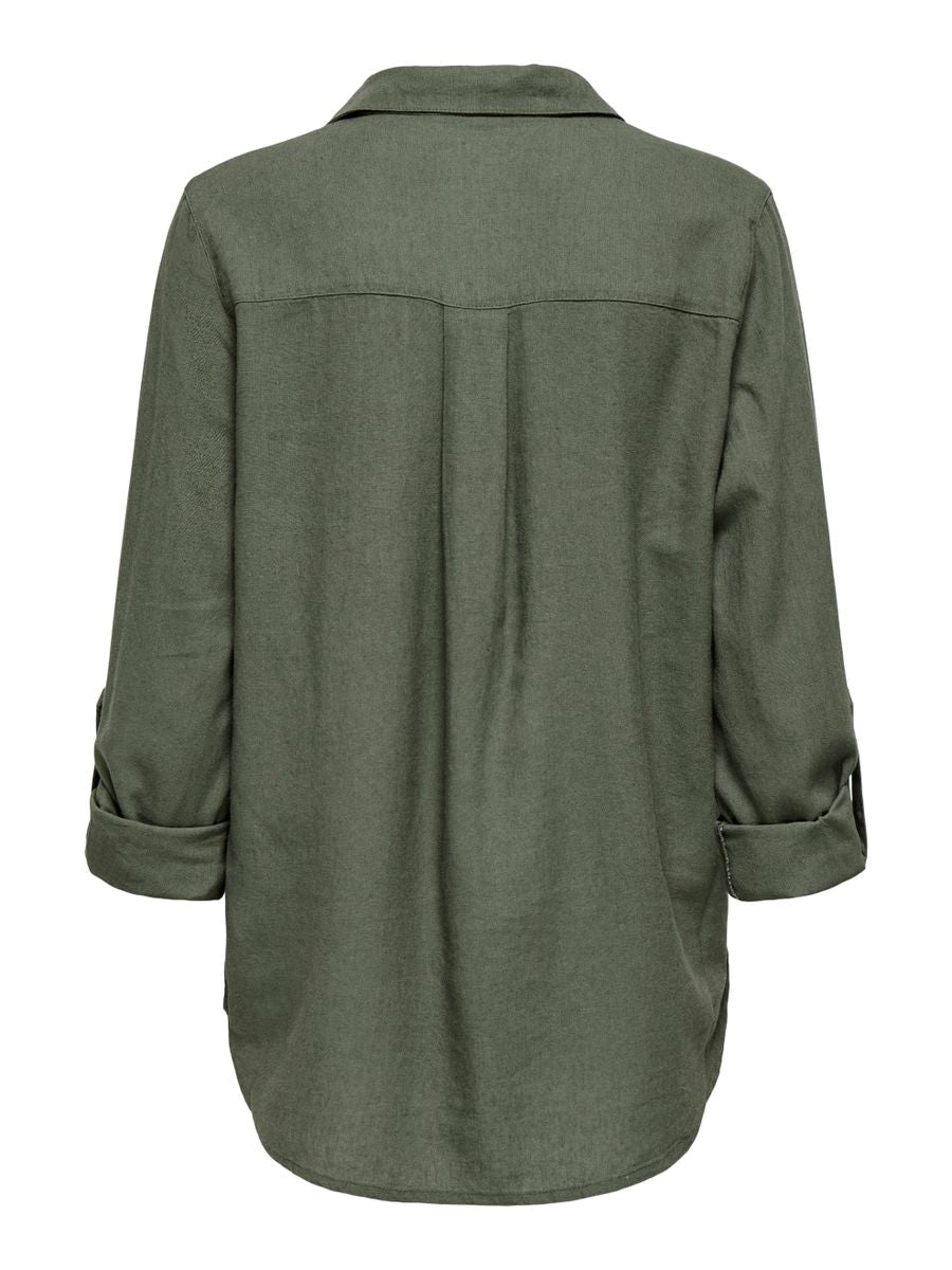 ONLGOA 3/4 STRAP LINEN BL SHIRT CC PNT