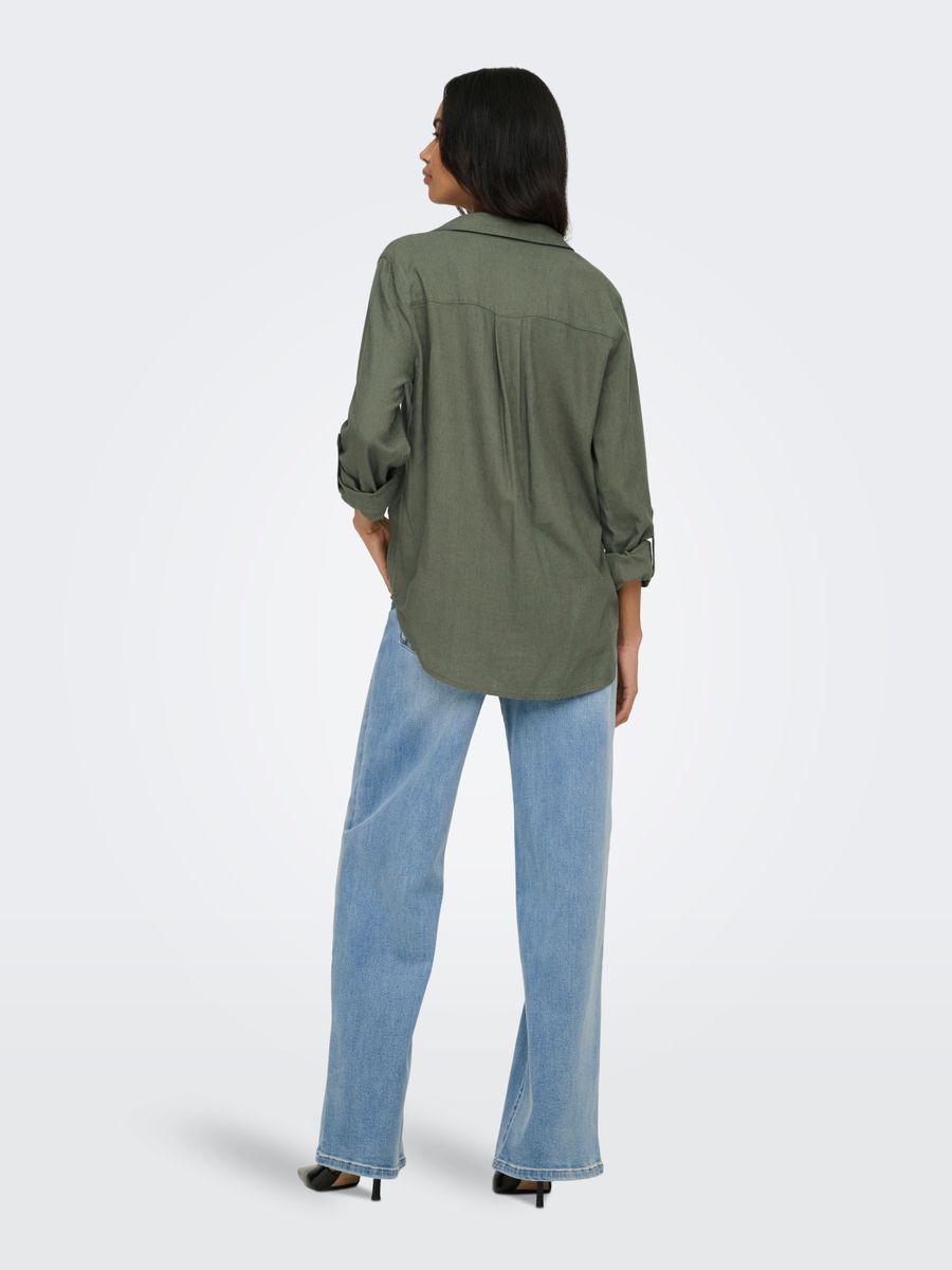 ONLGOA 3/4 STRAP LINEN BL SHIRT CC PNT