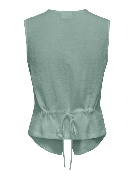 ONLITA S/L LINEN LOOK WAISTCOAT TLR