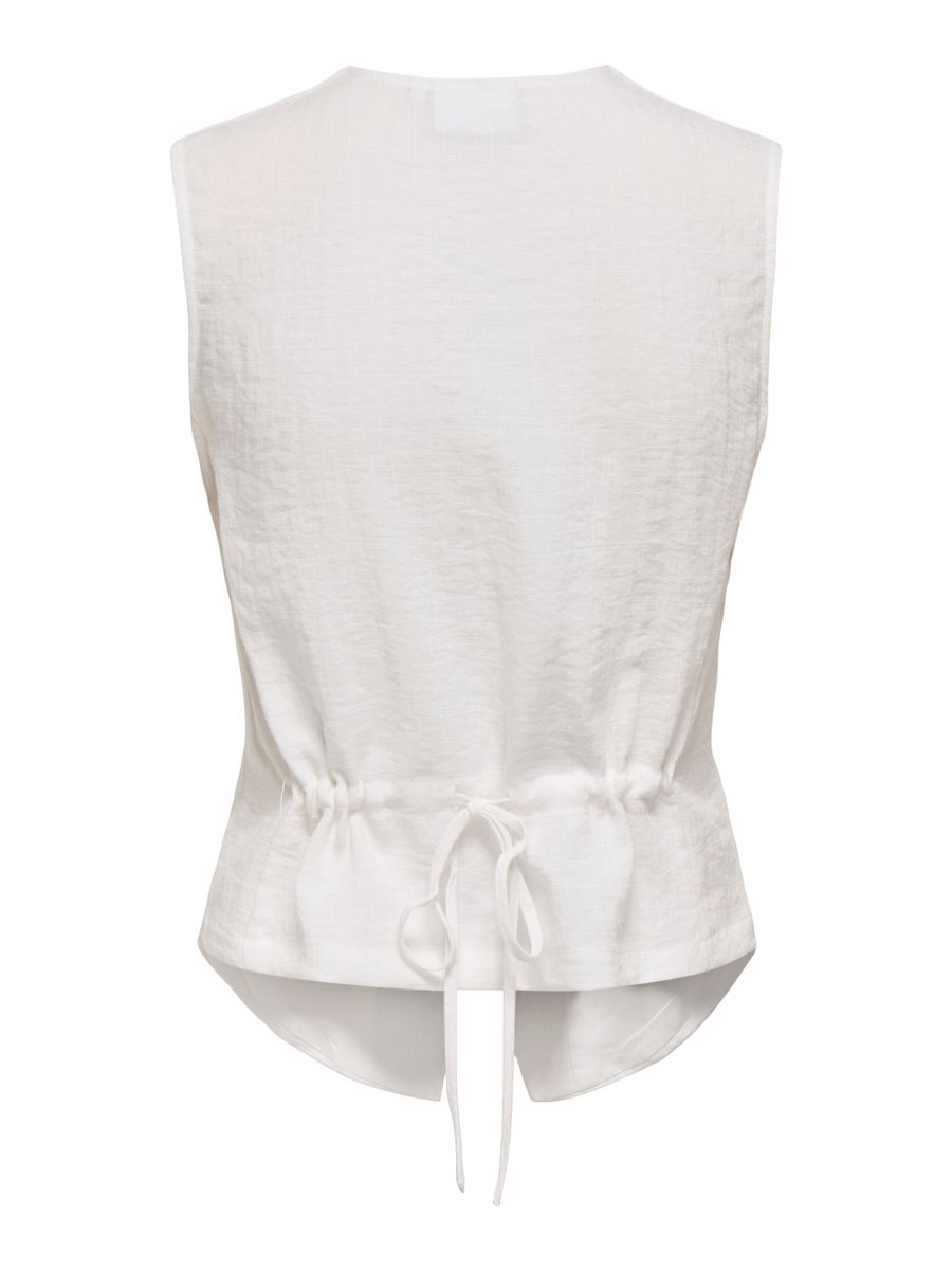 ONLITA S/L LINEN LOOK WAISTCOAT TLR