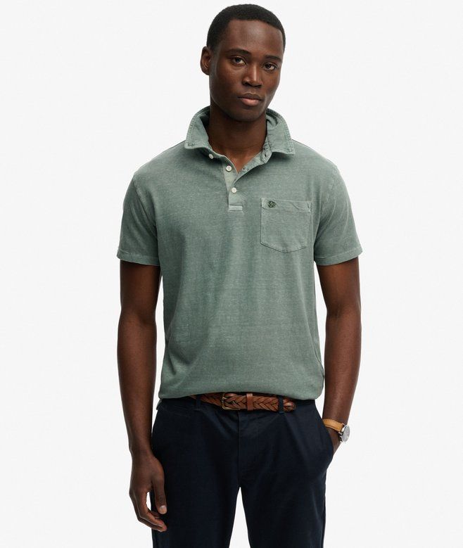 Classic Cotton Linen Polo