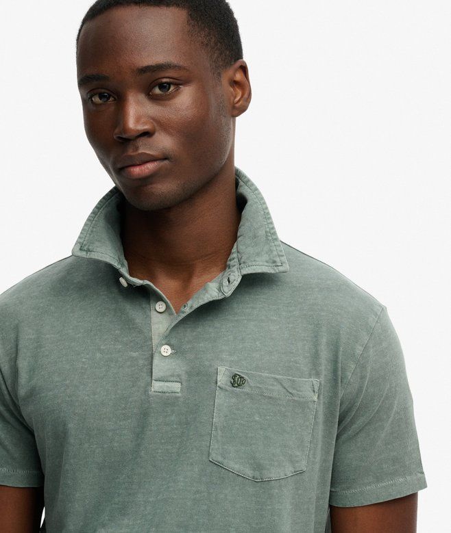 Classic Cotton Linen Polo