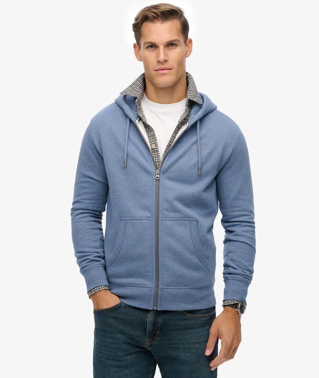 Essential Logo Zip Hoodie HB