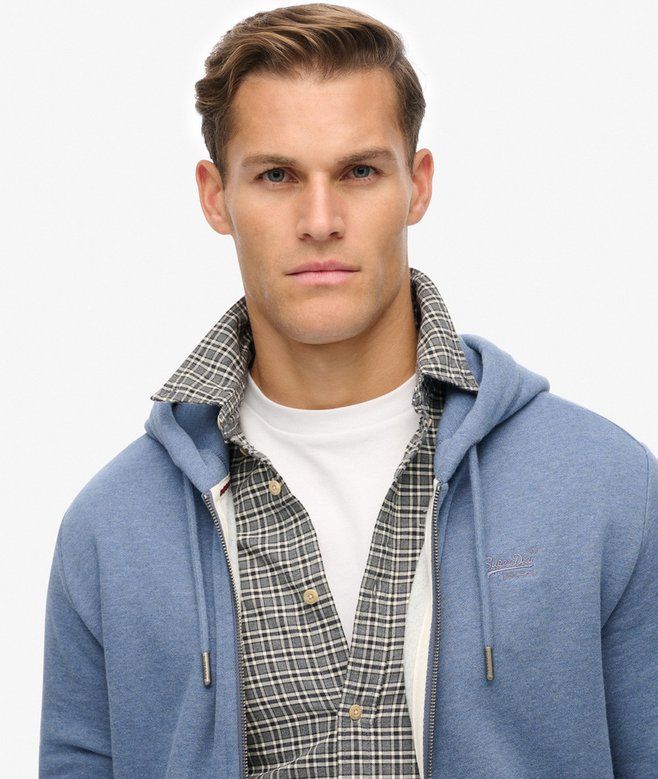 Essential Logo Zip Hoodie HB