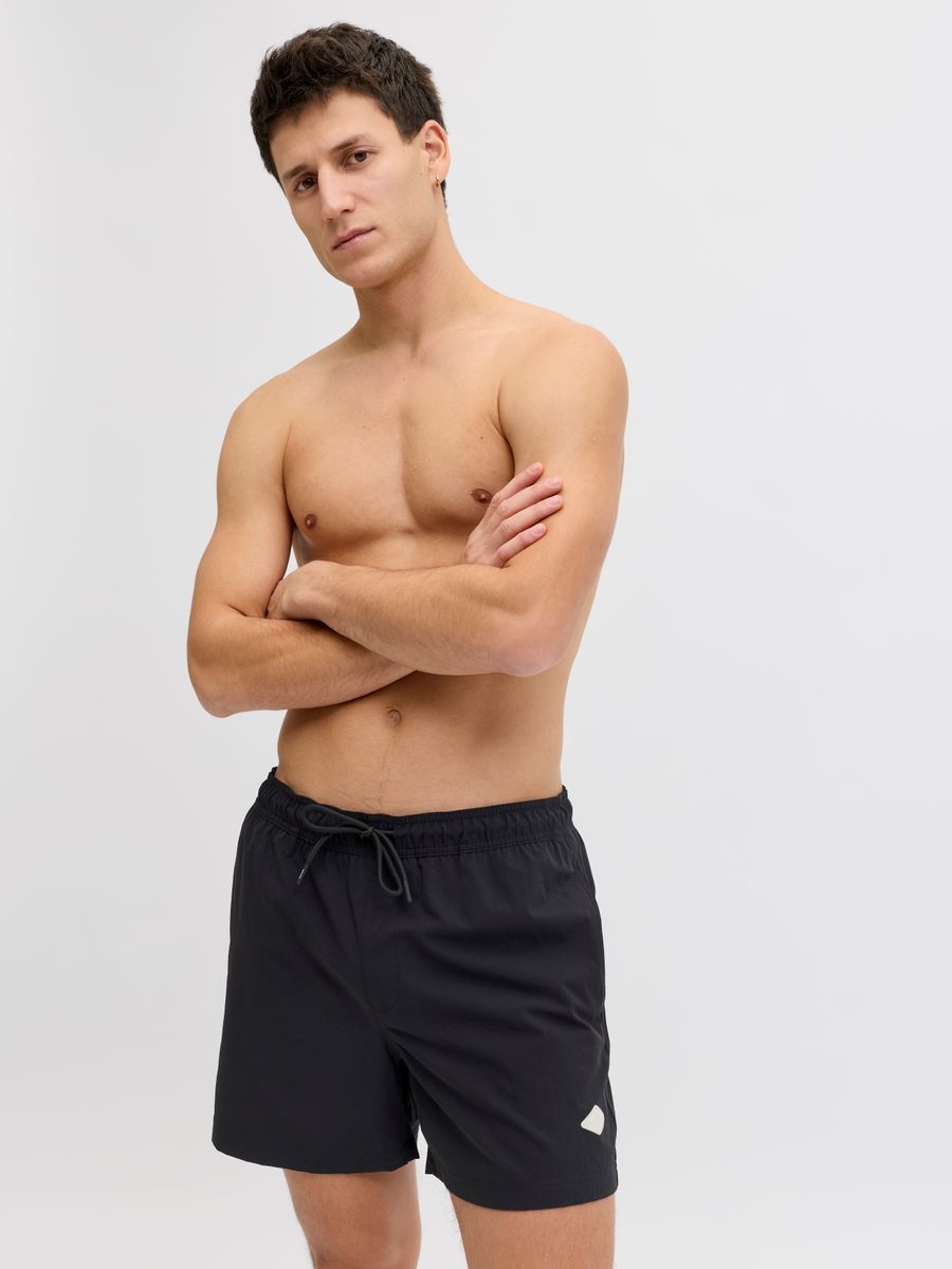 JPSTMAUI TROPIC SOLID SWIM SHORTS REG SN