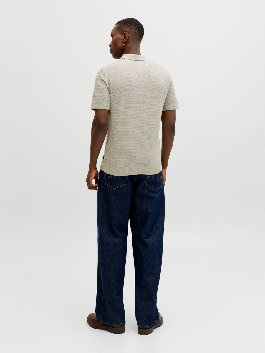 JPRBLURILEY KNIT POLO SS SN