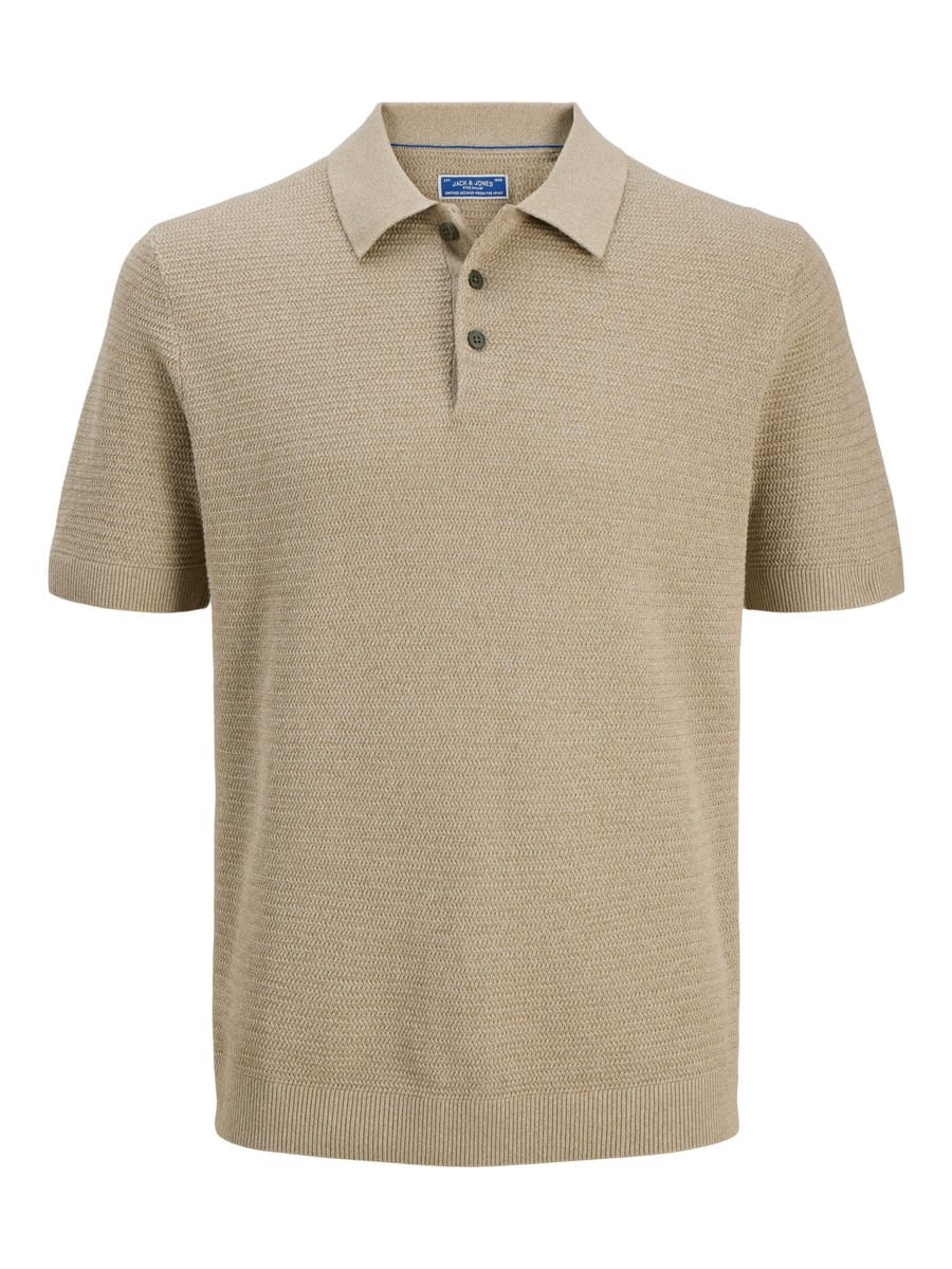 JPRBLURILEY KNIT POLO SS SN