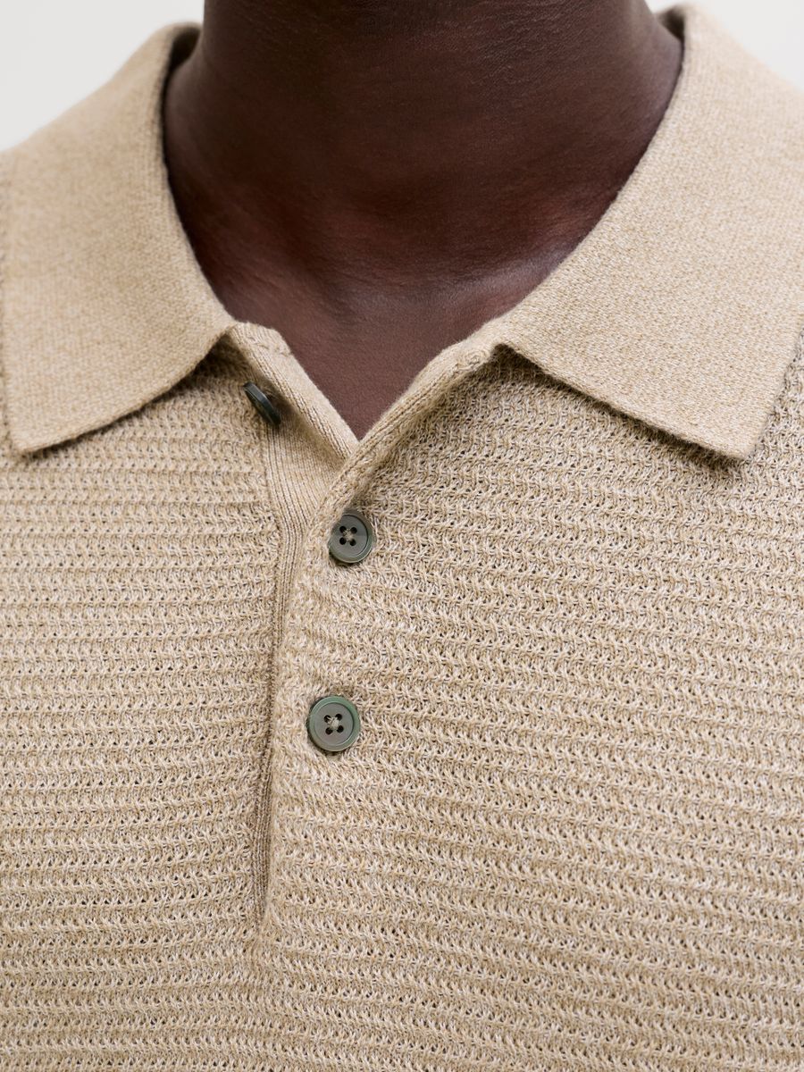 JPRBLURILEY KNIT POLO SS SN
