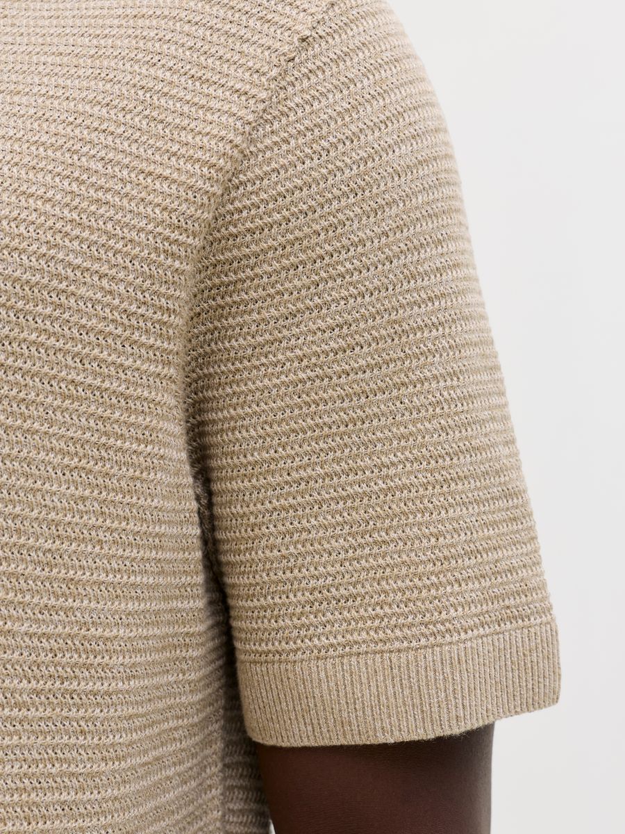 JPRBLURILEY KNIT POLO SS SN