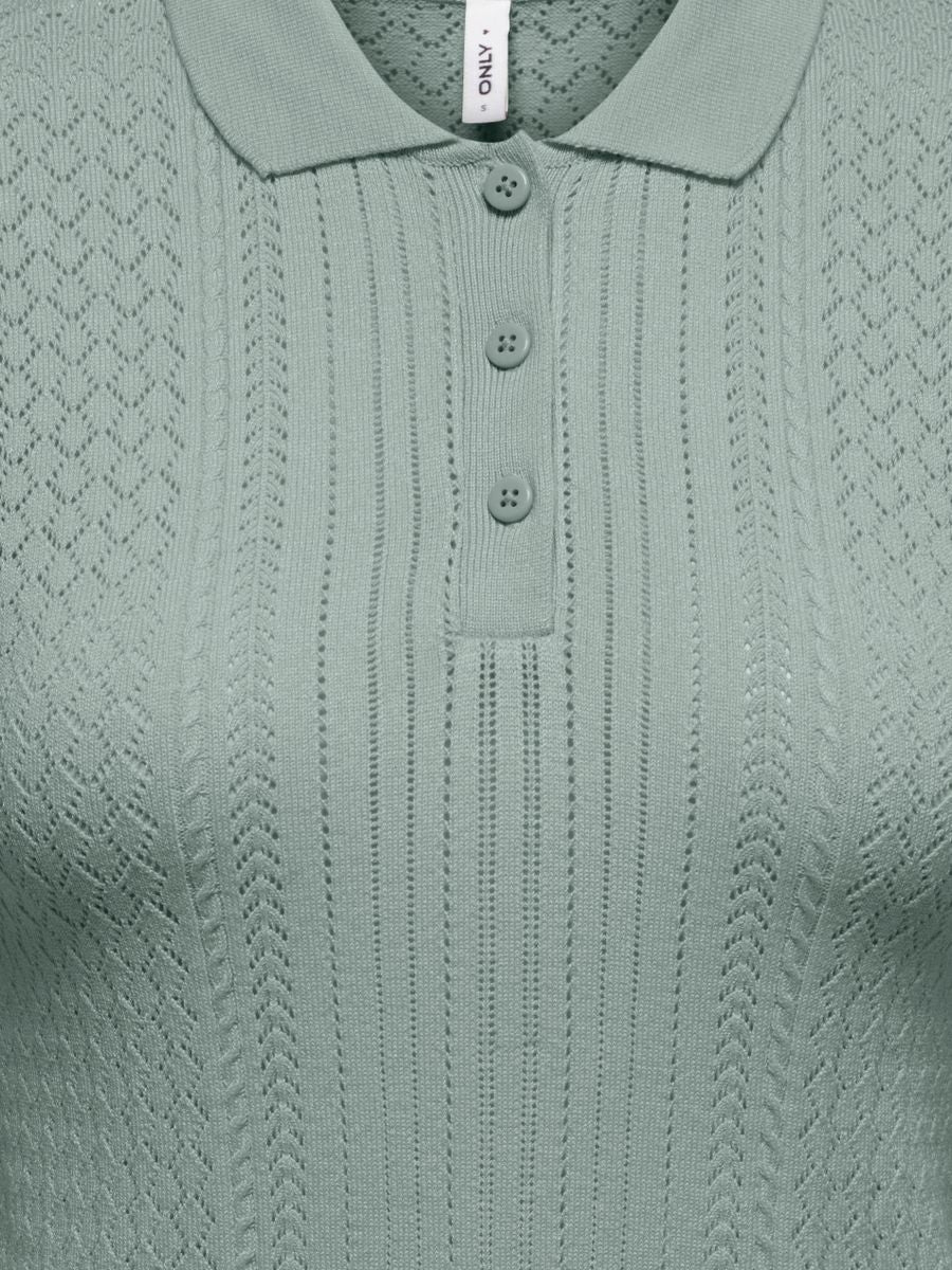 ONLMEDDI LIFE SS STRUCTURE POLO CC KNT