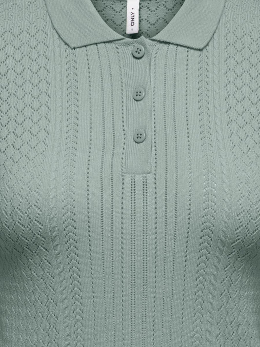 ONLMEDDI LIFE SS STRUCTURE POLO CC KNT