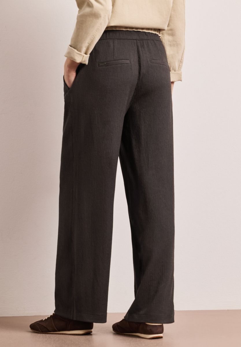 High Waist Wide Leg Hose im Casual Fit