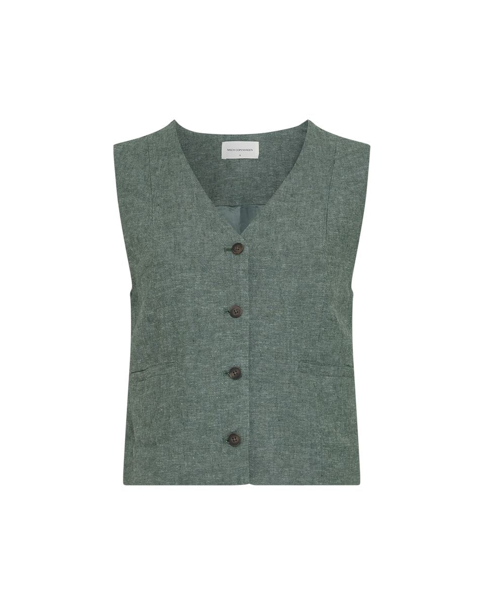 MSCHViana Ginia V Neck Waistcoat