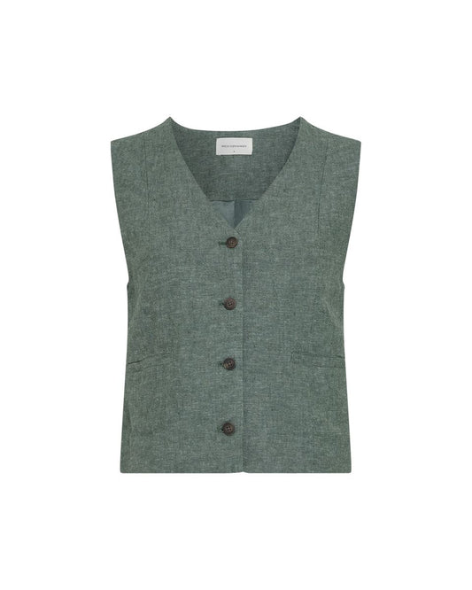 MSCHViana Ginia V Neck Waistcoat
