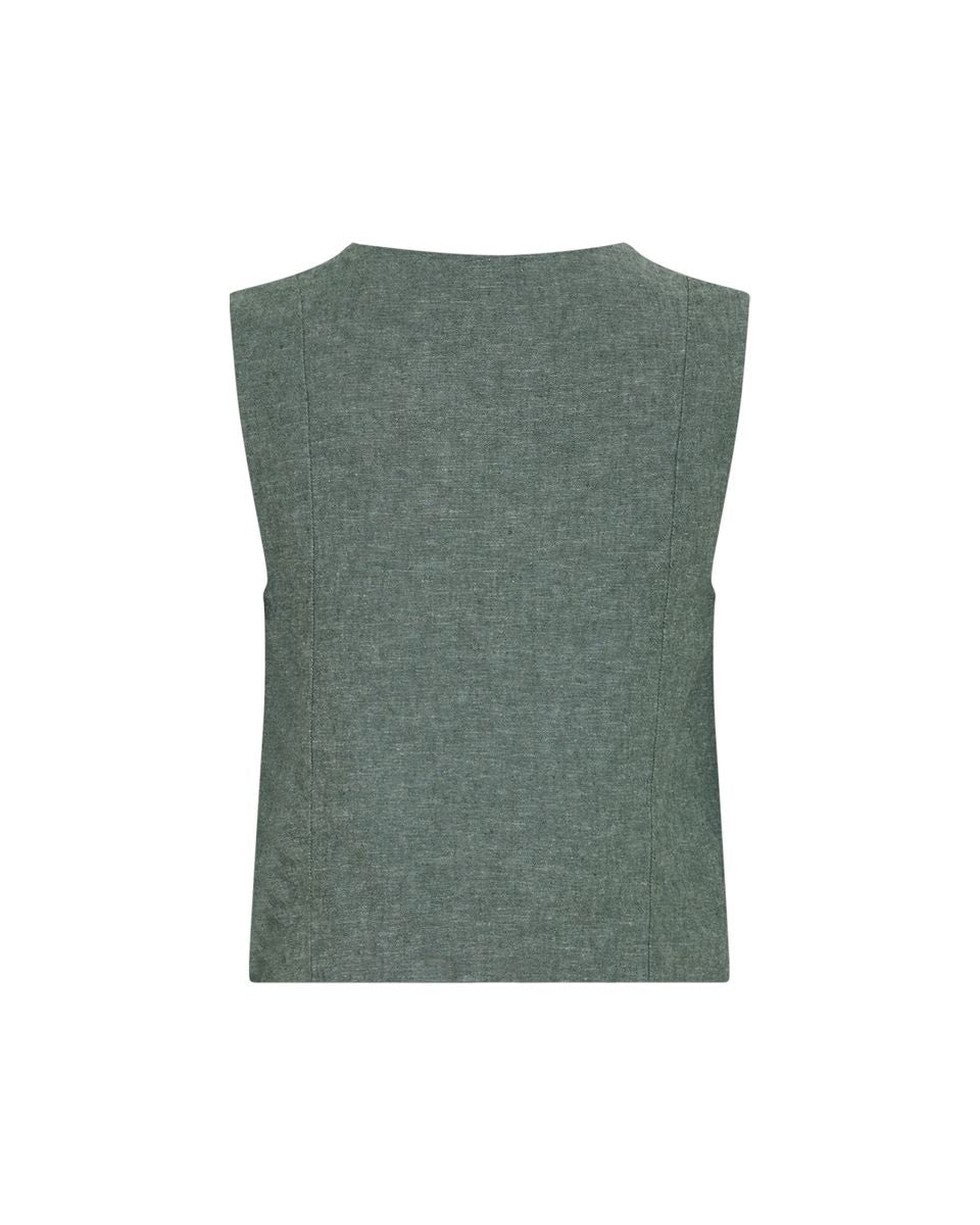 MSCHViana Ginia V Neck Waistcoat
