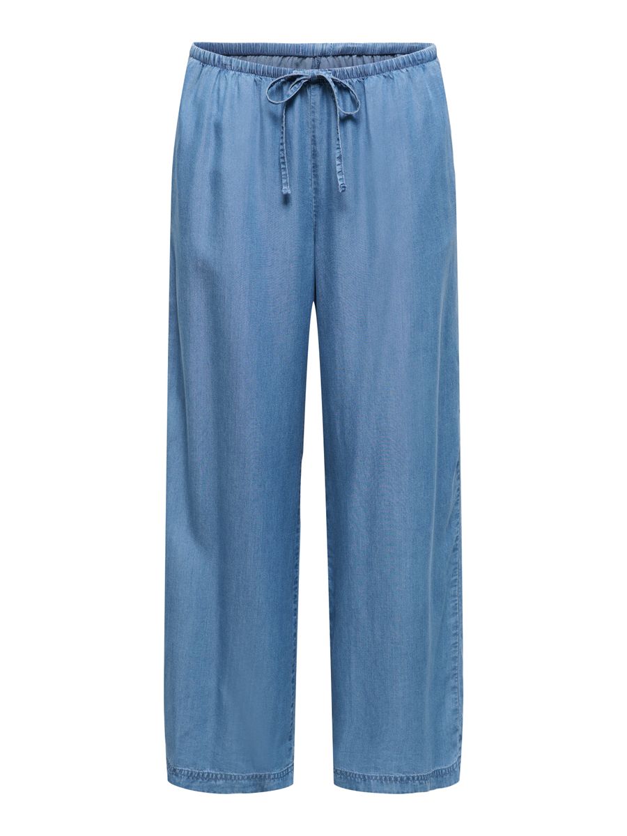 ONLCHARIS LIFE PULL UP TIE PANTS WVN CC