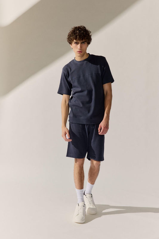 Rundhals Sweatshirt 1/2 Arm