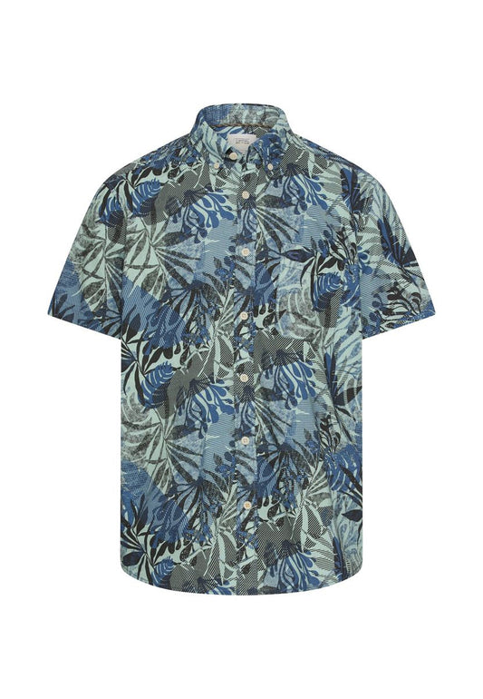 Kurzarmhemd aus reiner Baumwolle