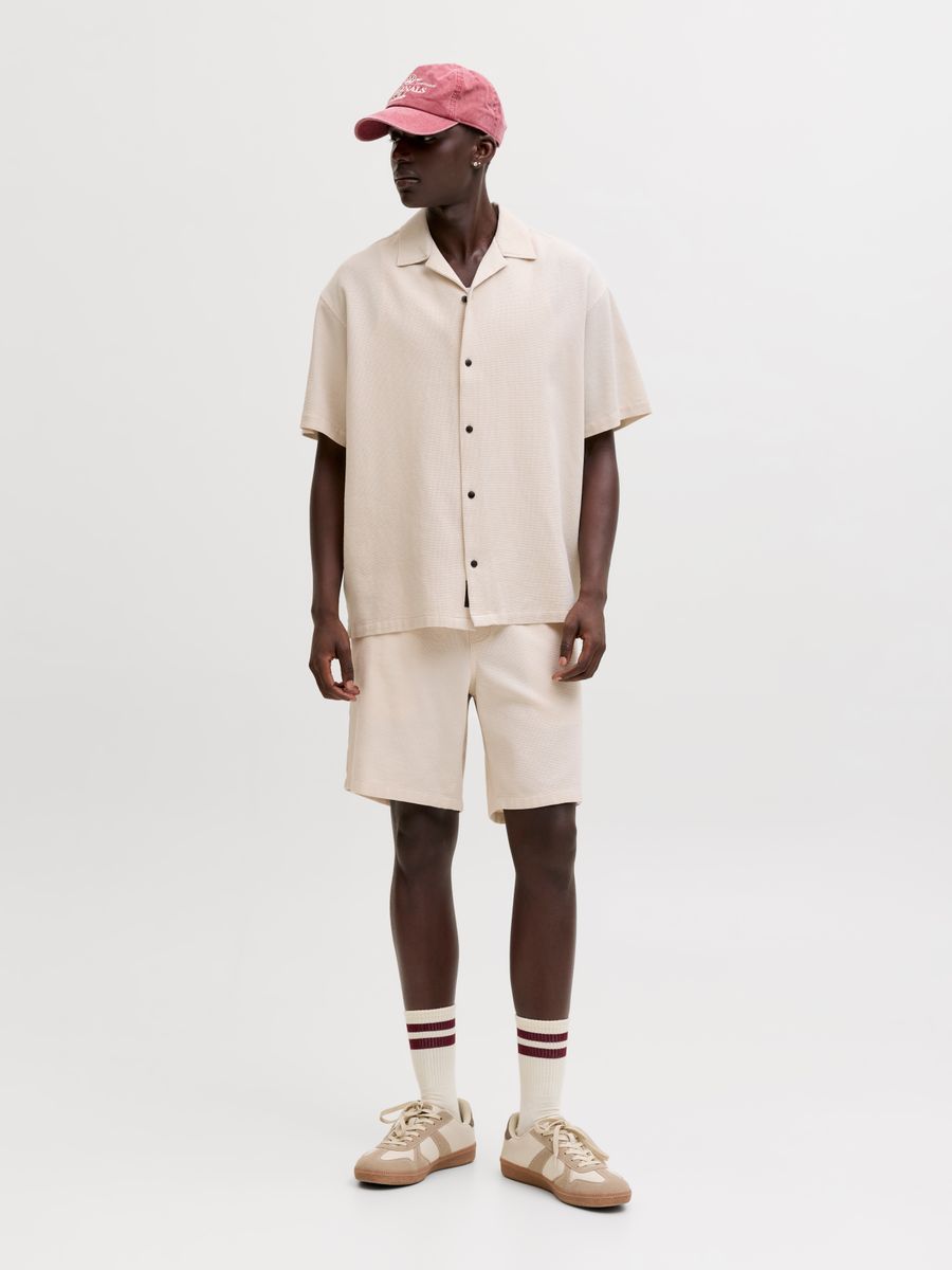 JJGLOBAL WAFFLE RESORT SHIRT SS