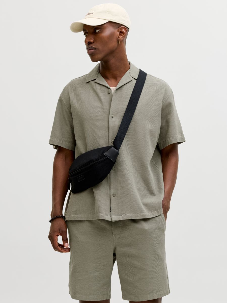JJGLOBAL WAFFLE RESORT SHIRT SS