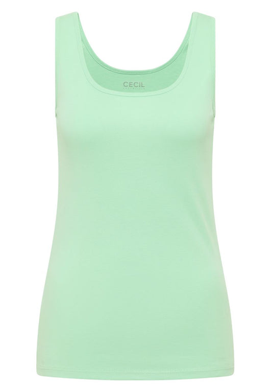 Basic Top aus reiner Baumwolle