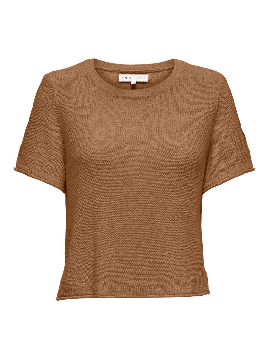 ONLSUNNY S/S PULLOVER KNT NOOS