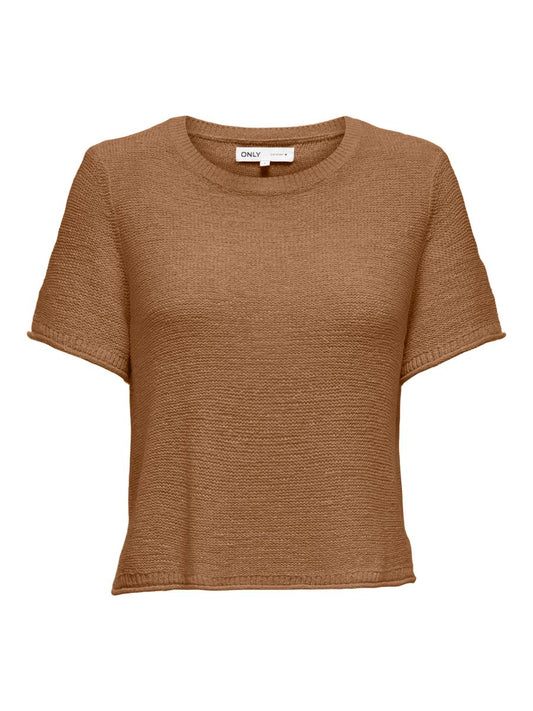 ONLSUNNY S/S PULLOVER KNT NOOS