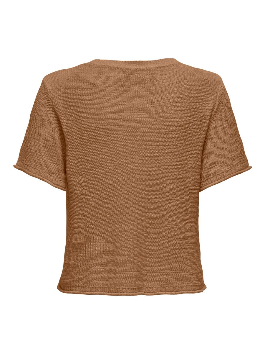 ONLSUNNY S/S PULLOVER KNT NOOS