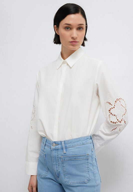LONG SLEEVE WOVEN SHIRT