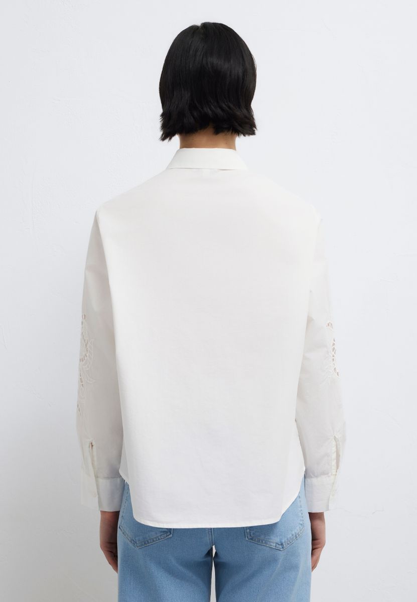 LONG SLEEVE WOVEN SHIRT