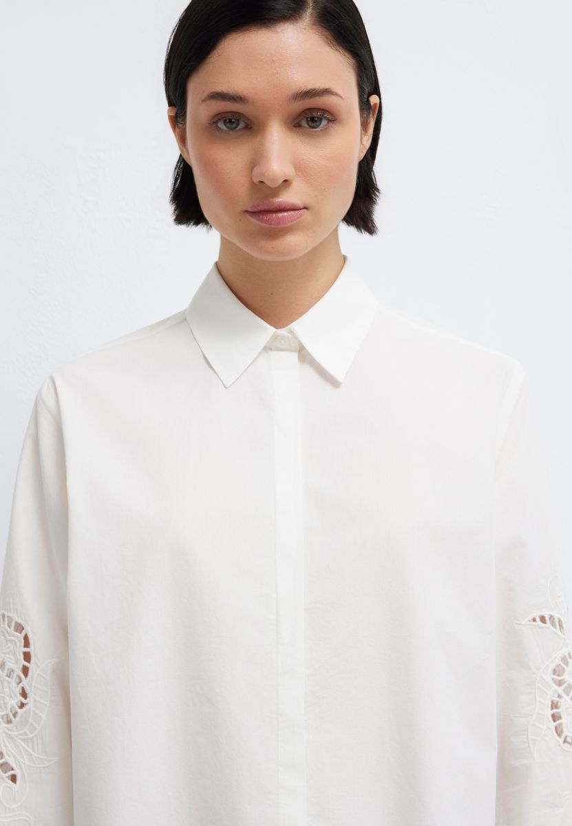 LONG SLEEVE WOVEN SHIRT