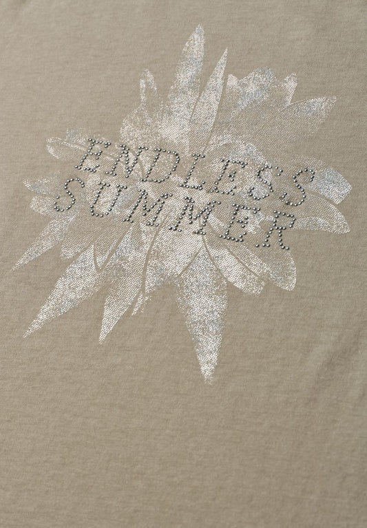Dropped Shoulder Shirt mit Artwork