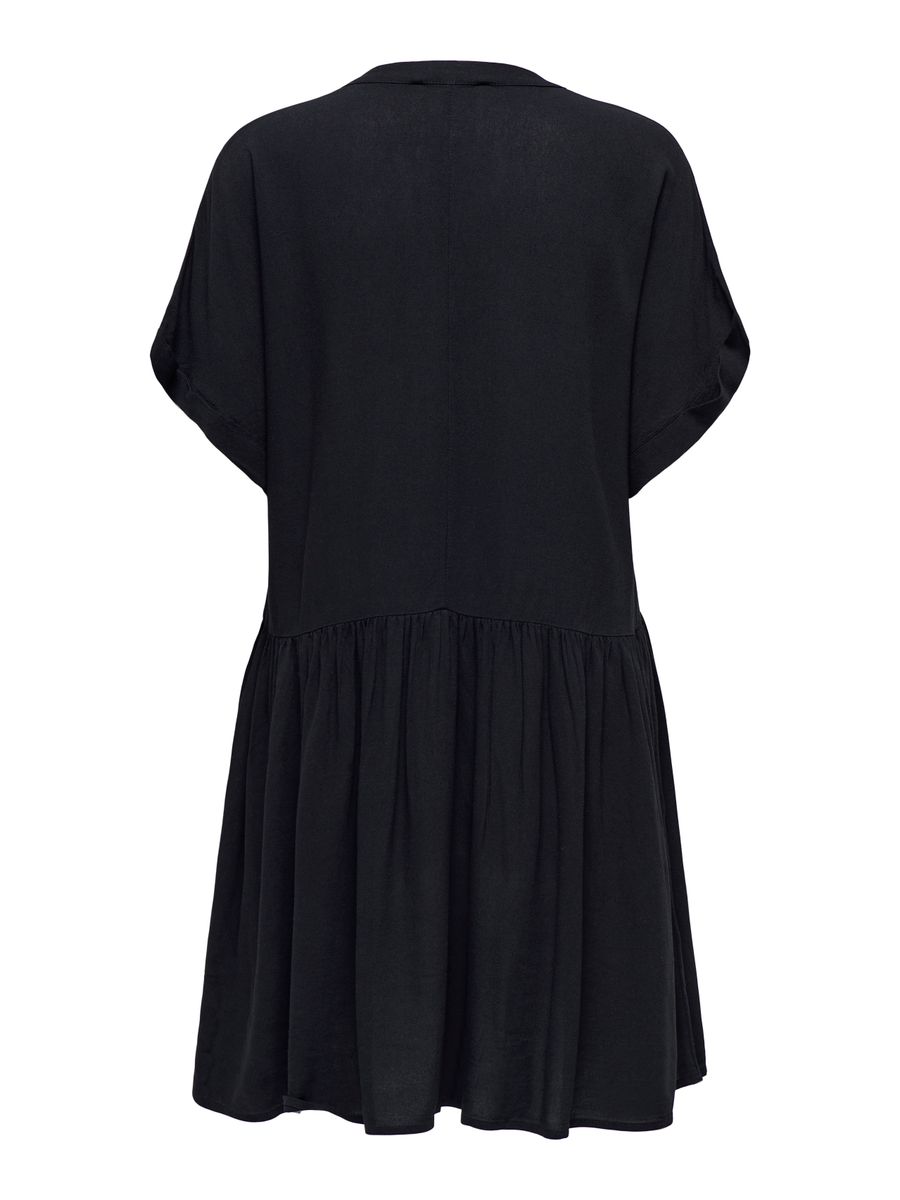 ONLSAGA BRISTOL S/S BUTTON DRESS WVN