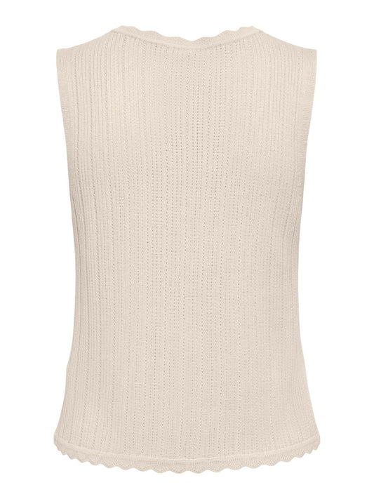 ONLARONA SL VNECK STRUCTURE VEST CC KNT