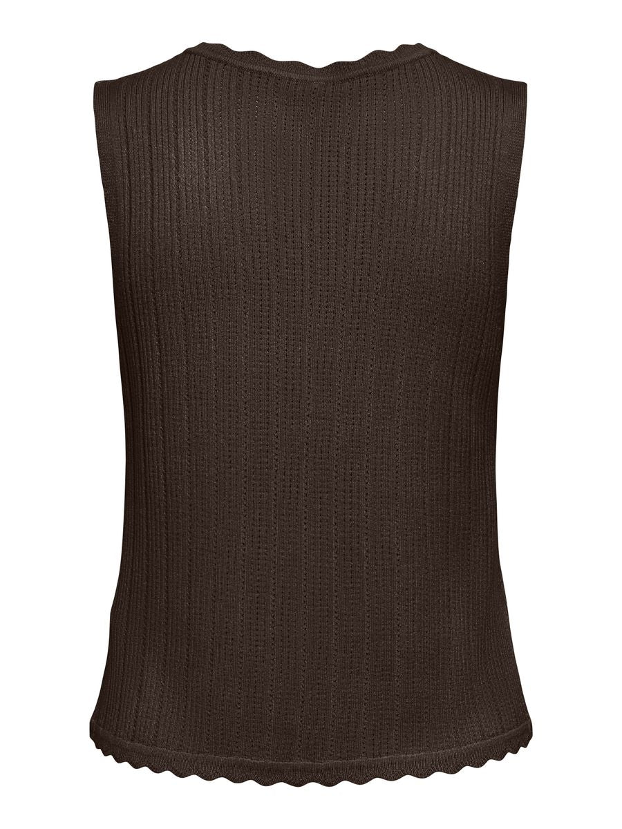 ONLARONA SL VNECK STRUCTURE VEST CC KNT