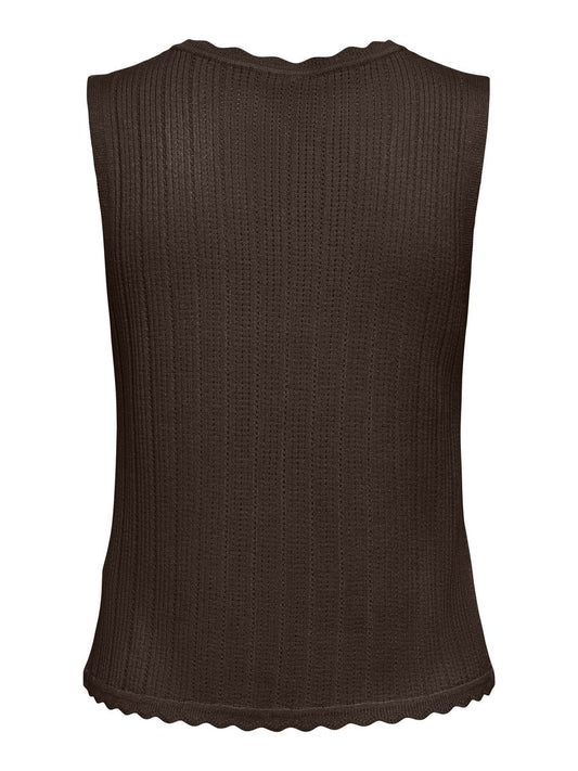 ONLARONA SL VNECK STRUCTURE VEST CC KNT