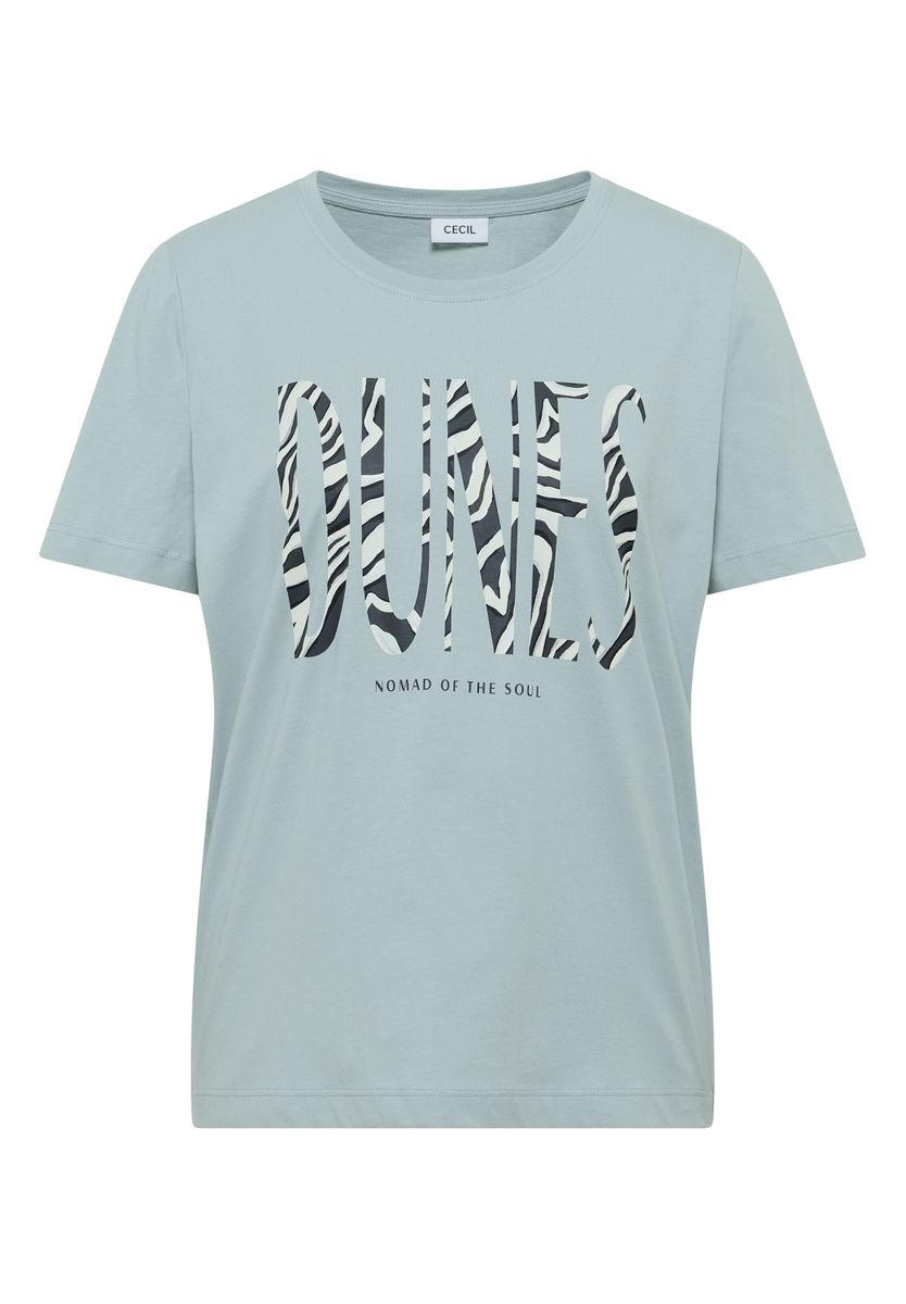 T-Shirt mit Rundhals und Frontprint